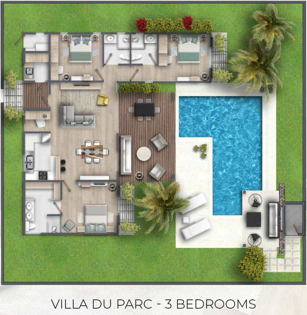 Villa 3 bedrooms